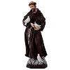 Statue Franz von Assisi aus Harz 60cm