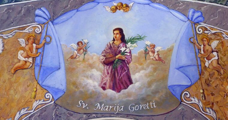 Der Heiligen Maria Goretti, die Reinheit und die Vergebung