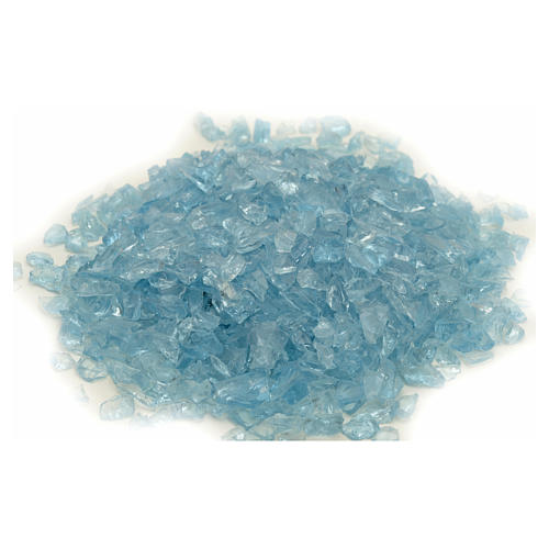 glas kies fur krippe 300gr hellblau